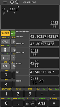 hp 35s fx Scientific Calculator 570 es plus free for PC screenshot 1