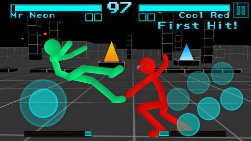 Stickman Fighting: Neon Warriors for PC screenshot 1