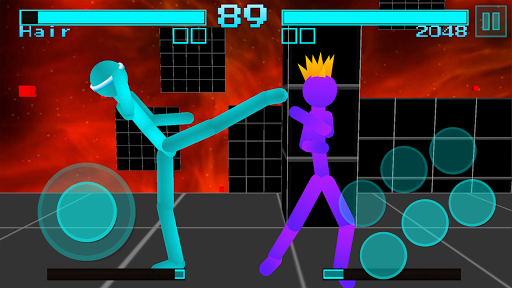 Stickman Fighting: Neon Warriors for PC screenshot 2