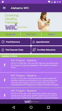 Alabama WIC Program for PC screenshot 1