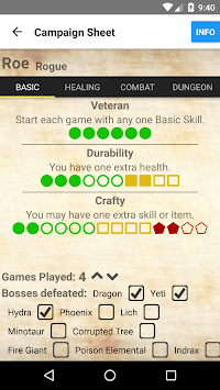Campaign Sheet for ODD for PC screenshot 1