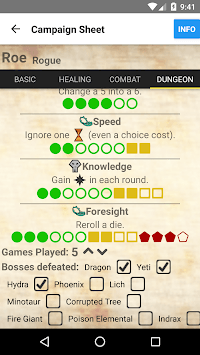 Campaign Sheet for ODD for PC screenshot 2