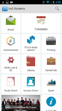 University of Sussex – SussexM for PC screenshot 1