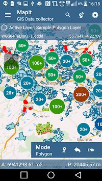 Mapit GIS - Map Data Collector & Measurements for PC screenshot 1