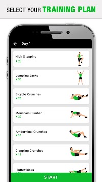 Abs Workout for Men - Six Pack Abs in 30 Days for PC screenshot 2