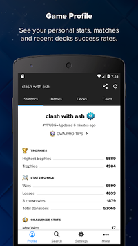 Stats Royale for Clash Royale for PC screenshot 1