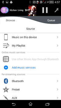 Panasonic Music Streaming for PC screenshot 2