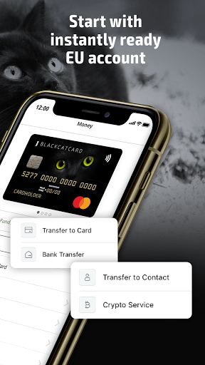Blackcatcard: safe, secure wallet & prepaid card for PC screenshot 2