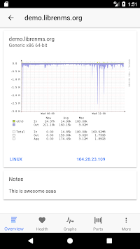 myLibreNMS for PC screenshot 2