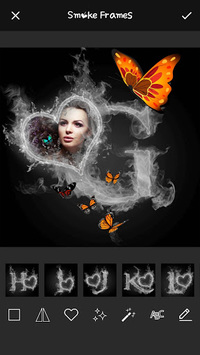Smoke Effect Photo Frames for PC screenshot 1