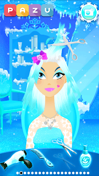 Girls Hair Salon Snow for PC screenshot 1