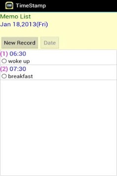 TimeStampS for PC screenshot 1