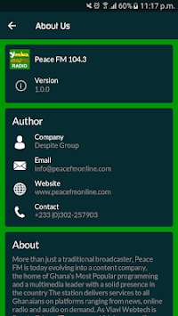 Peace FM 104.3 for PC screenshot 3