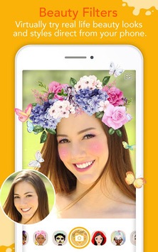 YouCam Fun - Snap Live Selfie Filters & Share Pics for PC screenshot 2