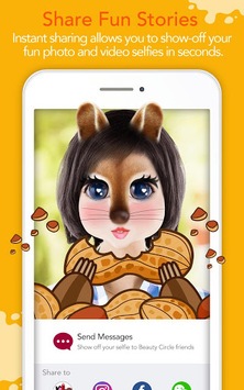 YouCam Fun - Snap Live Selfie Filters & Share Pics for PC screenshot 3