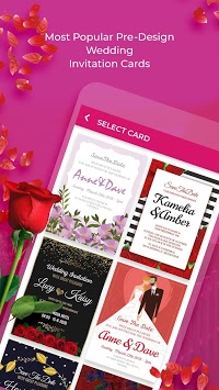 Wedding Invitation Card Maker - Creator (RSVP) for PC screenshot 1