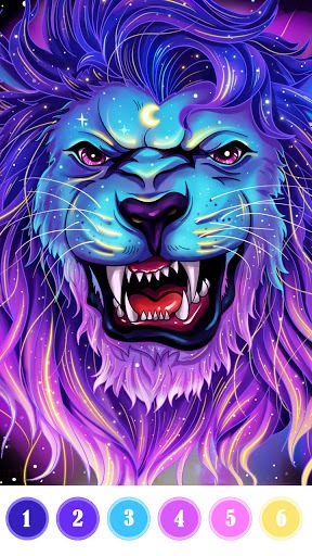 Paint Color : Coloring Games & Adult Coloring Book for PC screenshot 2