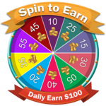 Spin to Win : Daily Earn 100$ for PC