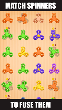 Spinner Evolution - Merge Fidget Spinners! for PC screenshot 1