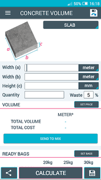 Concrete Calculator for PC screenshot 2