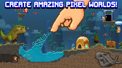 The Sandbox Evolution - Craft a 2D Pixel Universe! for PC screenshot 1