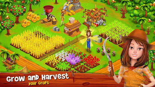 Paradise Hay Farm Island - Offline Game for PC screenshot 1