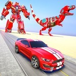 Dino Robot Car Game: Wild Dinosaur Robot Games APK