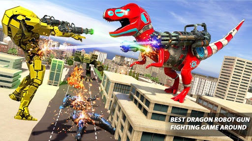 Dino Robot Car Game: Wild Dinosaur Robot Games for PC screenshot 2