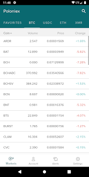 Poloniex Crypto Exchange for PC screenshot 1