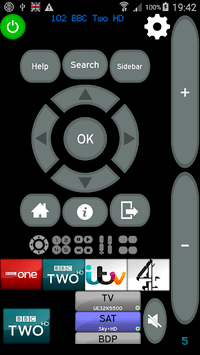 Remote for Samsung TV & BluRay Players (Read Desc) for PC screenshot 1