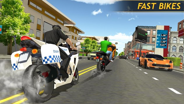 Police Bike Racing Free for PC screenshot 1