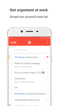 Pomotodo for PC screenshot 1