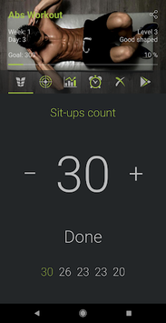 Abs Workout 300 Sit-Ups - Six Pack Abs Weight Loss for PC screenshot 1