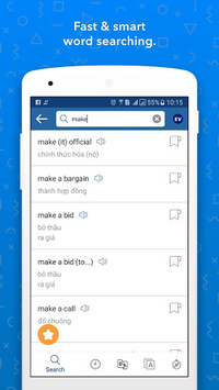 Vietnamese English Dictionary - Tu Dien Anh Viet for PC screenshot 3
