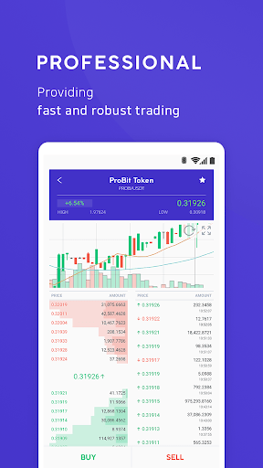 ProBit Global: Buy & Sell Bitcoin. Crypto Exchange for PC screenshot 3
