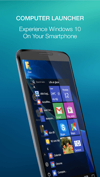 Computer launcher PRO 2018 for Win 10 themes for PC screenshot 1