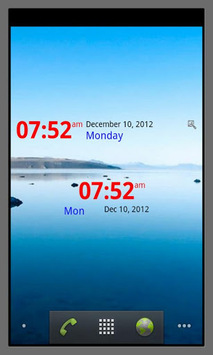 Digital Clock Widget for PC screenshot 2