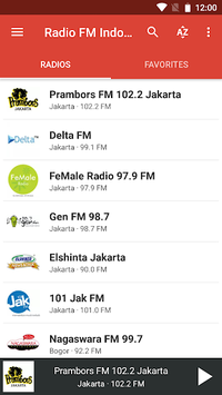 Radio FM Indonesia for PC screenshot 1