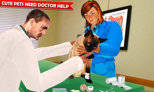 Pet Hospital Vet Clinic Animal Vet Pet Doctor Game for PC screenshot 3