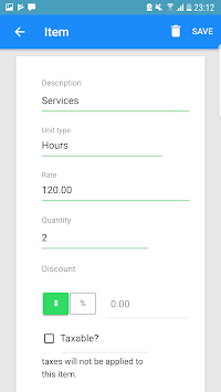 Receipt & Invoice for PC screenshot 3