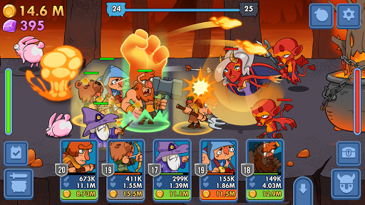 Semi Heroes: Idle & Clicker Adventure - RPG Tycoon for PC screenshot 2