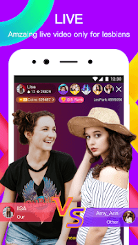 LesPark- Lesbian, Bi, and girl's social network for PC screenshot 1