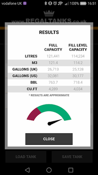 Tank Calc - The Easy To Use Tank Volume Calculator for PC screenshot 3