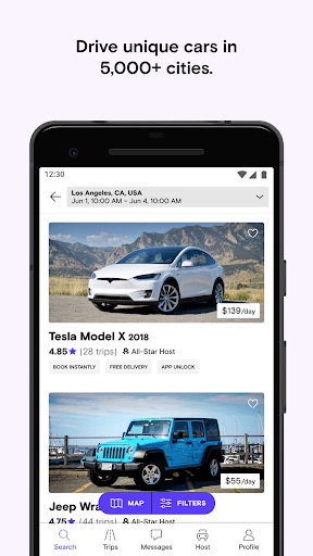 Turo - Better Than Car Rental for PC screenshot 1