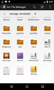 Arc File Manager for PC screenshot 1
