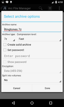 Arc File Manager for PC screenshot 3