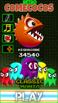 Retro Comecocos Tribute for PC screenshot 1
