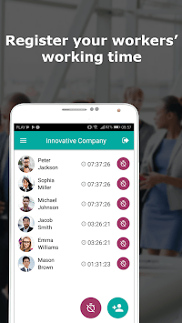 Work time tracking, work schedule - Worker 24 for PC screenshot 1