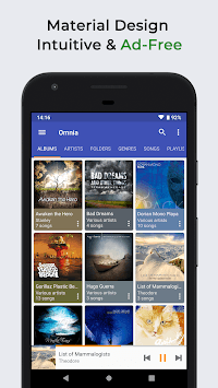 Omnia Music Player - MP3 Player, APE Player (Beta) for PC screenshot 1