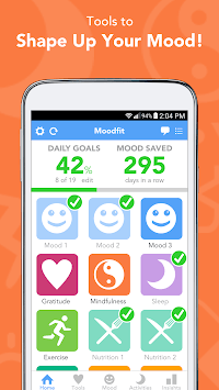 Moodfit - Stress & Anxiety for PC screenshot 1